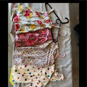 Lot of 4 12 month summer dresses